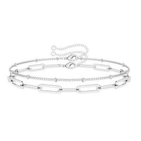 Satellite Chain Layered Bracelet