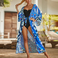 Wild Print Cover Up Dress